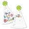 Big Dot of Happiness Cheerful Happy Birthday - Shaped Fill-in Invitations - Colorful Birthday Party Invitation Cards with Envelopes - Set of 12